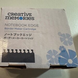 Creative Memories Notebook Edge Border Maker Cartridge BMC NIB